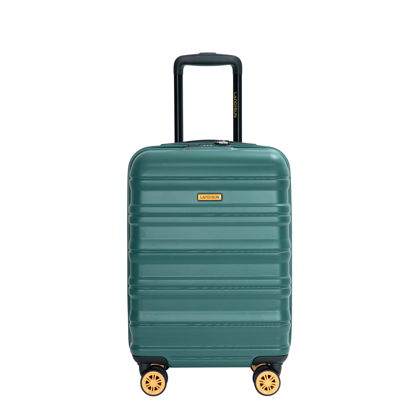Carry On Luggage Airline Approved18.5' Carry On Suitcase With TSA Approved Carry On Luggage With Wheels Carry on Bag Hard Shell Suitcases, DARK GREEN