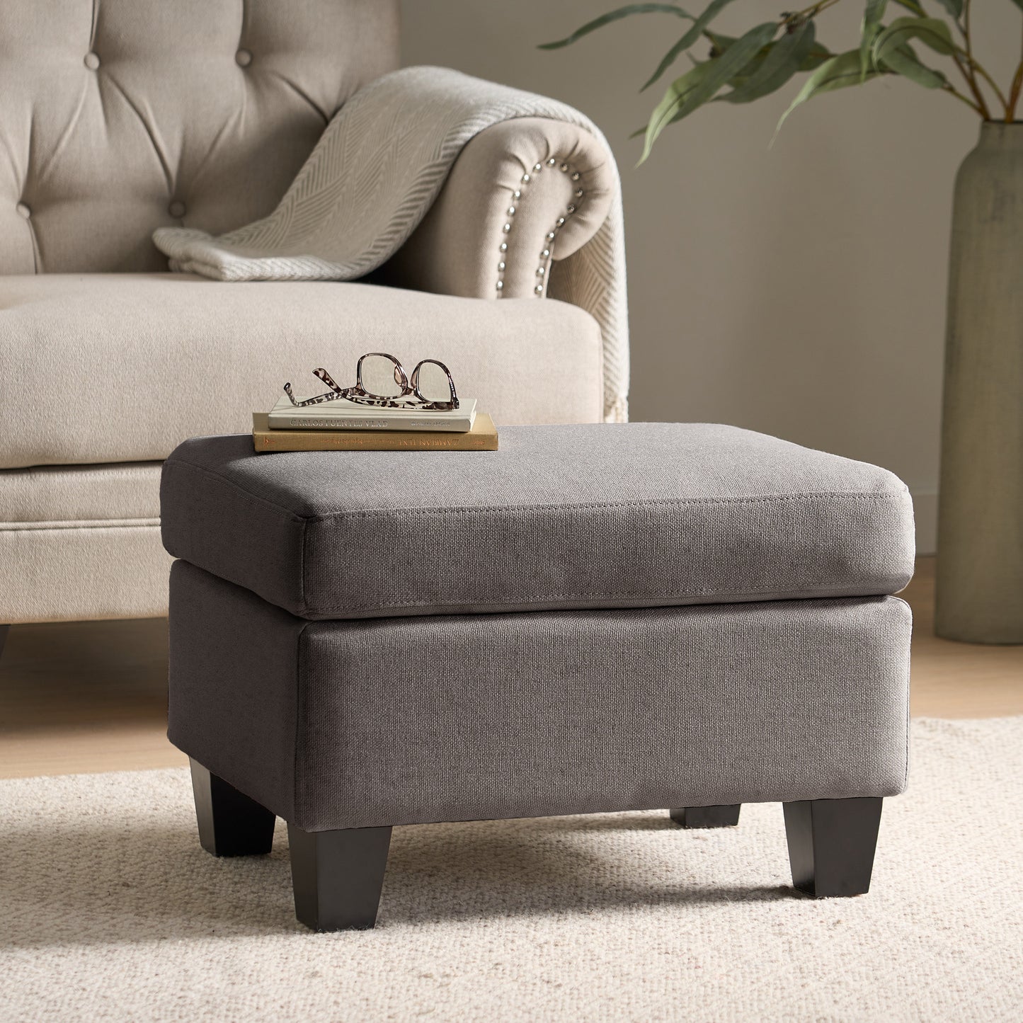 SPRINGFIELD OTTOMAN